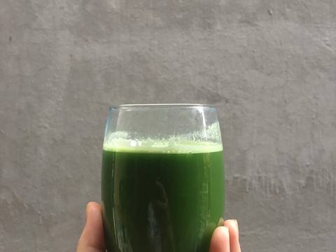 Green Juicing: Nước ép bó xôi recipe step 5 photo