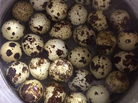 Trứng cút luộc và cách bóc trứng siêu nhanh recipe step 1 photo