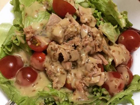 Salad cá ngừ đơn giản trong vong 1 nốt nhạc hihi recipe step 3 photo