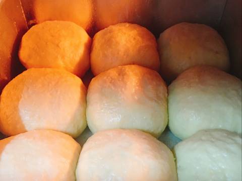 Bánh Mì Chà Bông Nhân Trứng Muối(Không tan chảy)😍😜 recipe step 15 photo