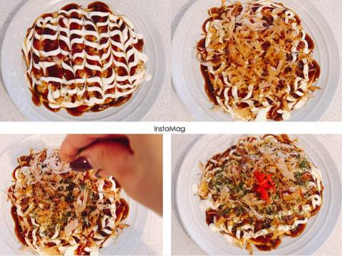 Okonomiyaki(Bánh Xèo Nhật Bản) recipe step 7 photo