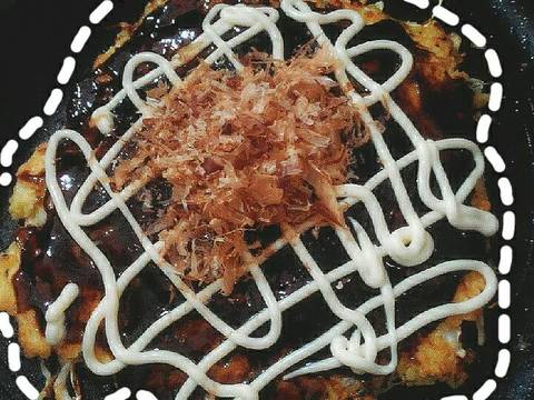 Okonomiyaki phiên bản homemade recipe step 7 photo