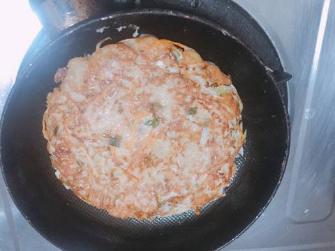 #okonomiyaki (bánh xèo nhật bản) recipe step 5 photo