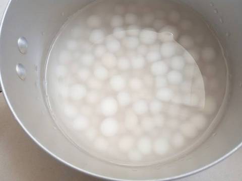 Trân châu trắng (bằng bột năng) recipe step 3 photo