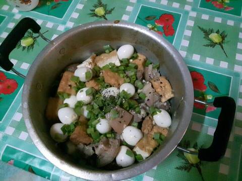 Thịt kho nước dừa, đậu hủ, trứng cút recipe step 4 photo