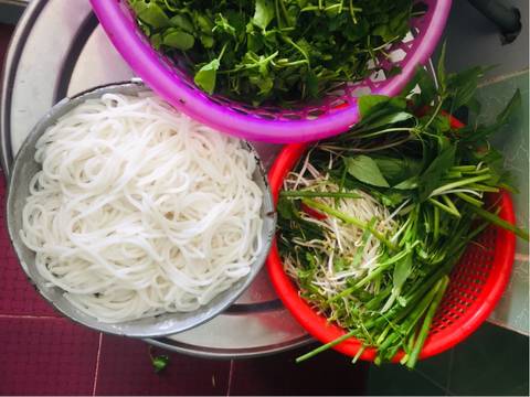 Bánh canh xương heo bước làm 3 hình