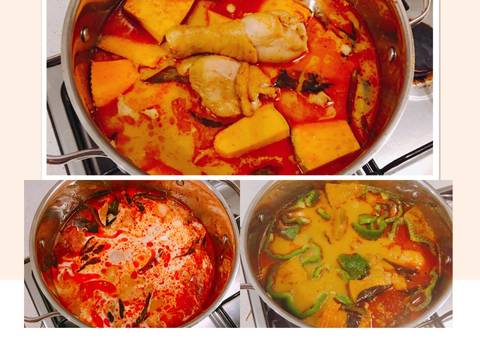 Cà Ri Gà Kiểu Thái (Thai Red Chicken Curry)🥘 recipe step 4 photo