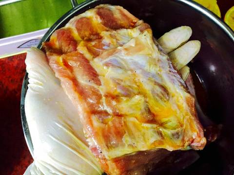 Sườn nướng tảng và khoai tây bỏ lò. 🍽🥔🍖 recipe step 4 photo