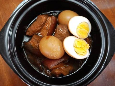 THỊT KHO TRỨNG (Thịt kho nước dừa - Thịt kho ngày Tết) recipe step 4 photo
