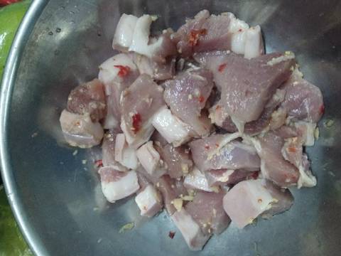 Thịt heo kho tàu recipe step 1 photo