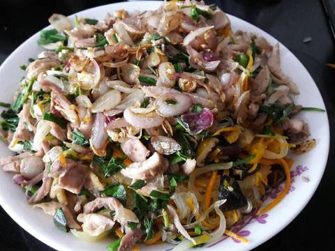Miến gà trộn Hàn - Việt recipe step 7 photo
