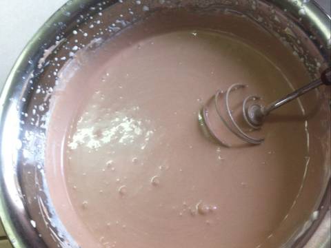 Kem sữa dừa ca cao recipe step 4 photo
