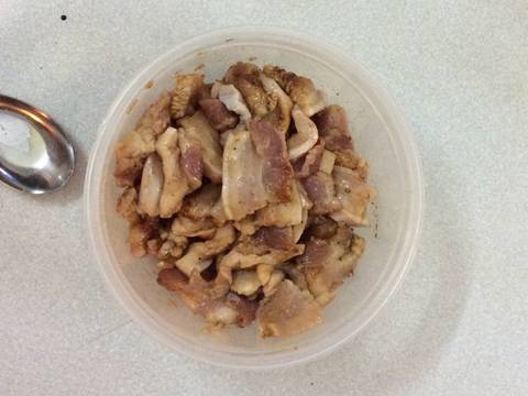 Thịt đùi kho với đậu phụ và su hào recipe step 1 photo