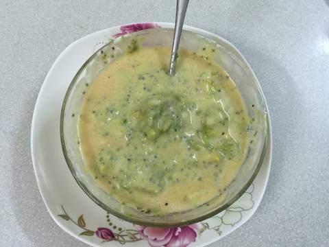 Sữa chua đậu nành bơ và hạt chia recipe step 3 photo