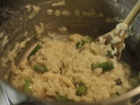 risotto măng tây recipe step 9 photo