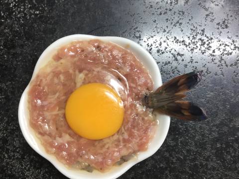Trứng cút hấp tôm thịt recipe step 3 photo