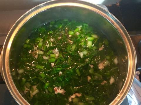 Canh cải ngồng recipe step 3 photo