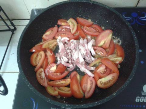 Mì Ý sốt cà chua recipe step 5 photo