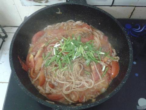 Mì Ý sốt cà chua recipe step 7 photo