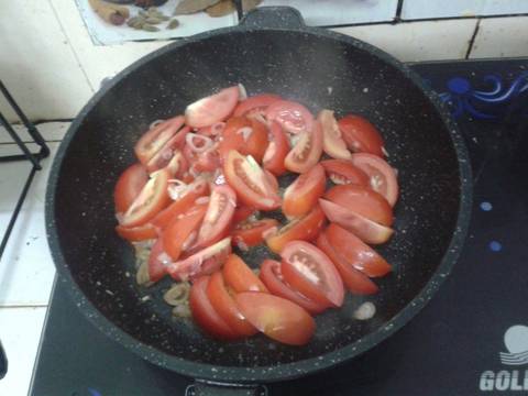 Mì Ý sốt cà chua recipe step 4 photo