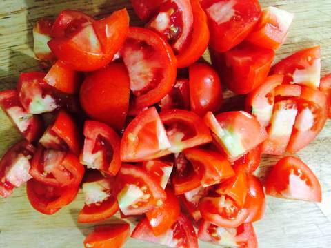 Đậu sốt cà chua recipe step 2 photo