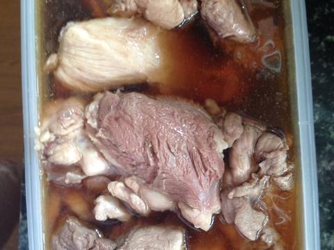 Xá xíu kiểu Tàu (Chinese BBQ Pork or Char Siu) recipe step 2 photo