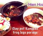 Hình ảnh bước 4 Cháo Ếch Singapore (Clay Pot Kung Pao Frog Legs)
