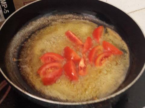 Mực nhồi thịt sốt cà chua recipe step 9 photo