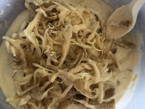 Nấm bào ngư chiên giòn (món chay) recipe step 3 photo