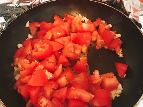 Đậu hũ sốt cà chua 🍅 recipe step 3 photo