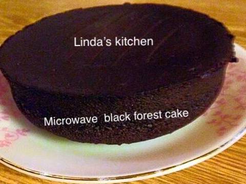 Microwave Black Forest Cake recipe step 4 photo