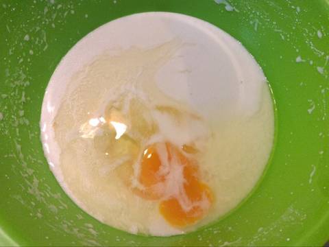 Bánh trứng cuốn tráng chảo recipe step 1 photo
