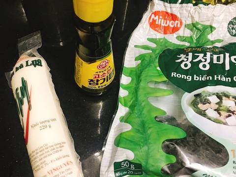 #eatclean - Canh rong biển đậu hũ non recipe step 1 photo
