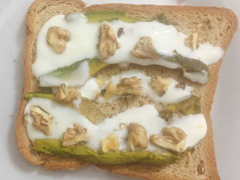 (Eat clean) Bánh mì đen sữa chua bước làm 3 hình