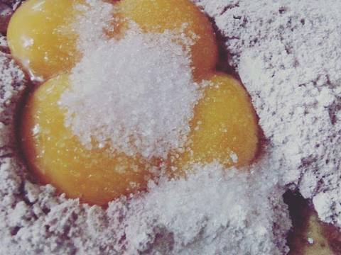 Bánh muffin chocolate bước làm 3 hình