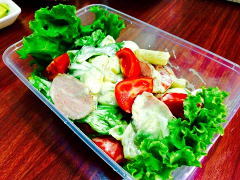 Salad bơ hoa quả ❄️🍅🍋 recipe step 2 photo
