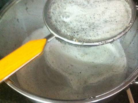 Sữa đậu nành mè đen recipe step 3 photo