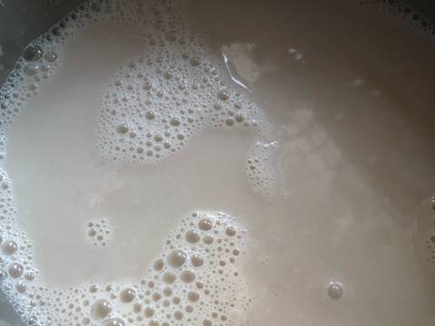 Sữa đậu đỏ, mè trắng recipe step 6 photo