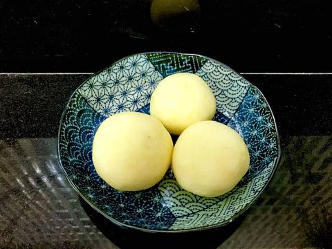 Bánh mochi khoai tây phô mai Hokkaido (phiên bản ngọt) recipe step 7 photo