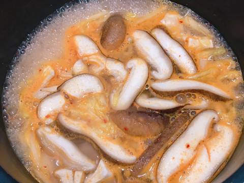 Kim chi soup recipe step 3 photo