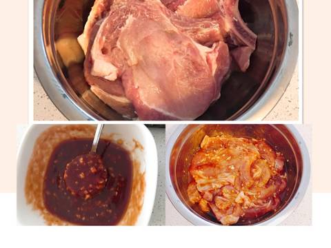 Cơm Sườn Nứơng Ướp Sốt Cà Chua “Tomato sauce”🍅🍅 recipe step 2 photo