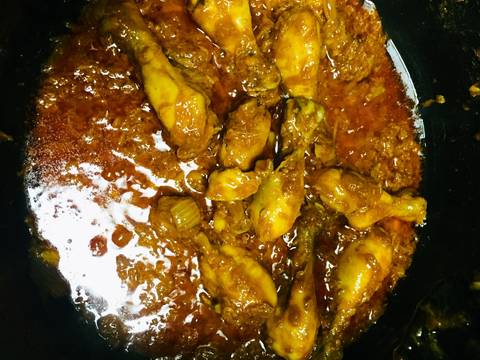 Chicken gobi (súp lơ) recipe step 5 photo