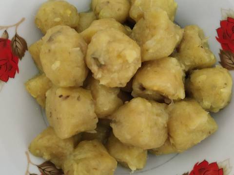 Chè khoai dẻo cốt dừa mix trân châu lá dứa recipe step 3 photo