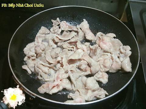 Bí Ngô Hấp Thịt Xào & Pho Mát 불고기 단호박찜 recipe step 3 photo