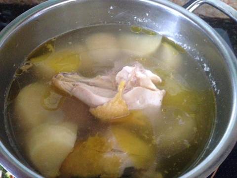 Coxinhas (Brazilian Chicken Croquettes) - Gà rán kiểu Brazil recipe step 1 photo