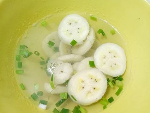 Canh chuối miền Tây recipe step 4 photo