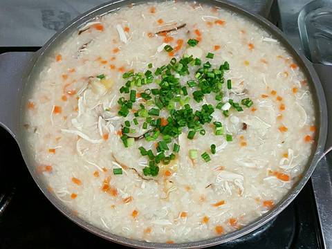 Cháo Gà 닭죽 recipe step 14 photo