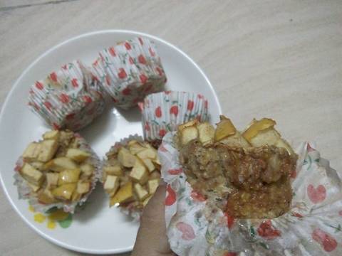 Bánh muffin Yến mạch, táo và chuối recipe step 4 photo