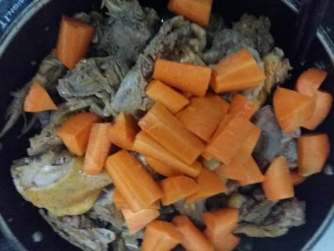 Vịt nấu đậu nước dừa recipe step 6 photo