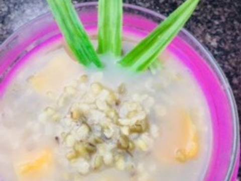Chè đậu xanh khoai lan recipe step 2 photo